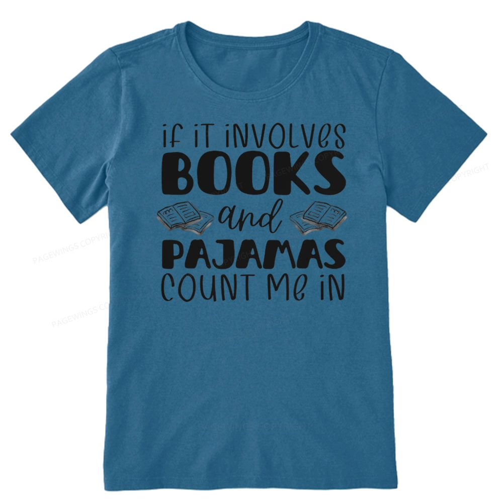 Pagewings Books And Pajamas Unisex Classic T-shirt