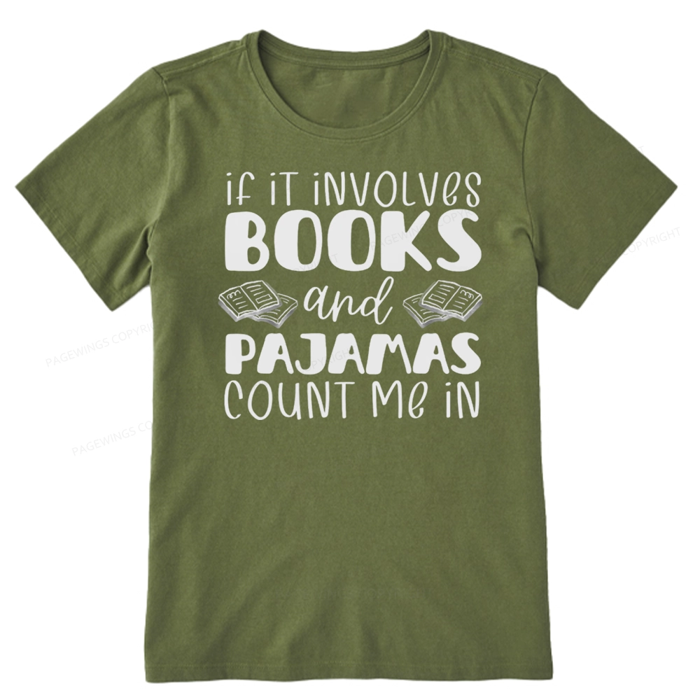 Pagewings Books And Pajamas Unisex Classic T-shirt