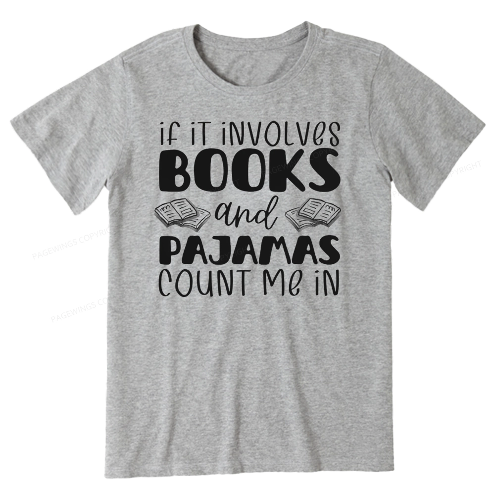Pagewings Books And Pajamas Unisex Classic T-shirt