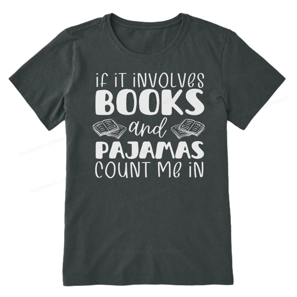 Pagewings Books And Pajamas Unisex Classic T-shirt
