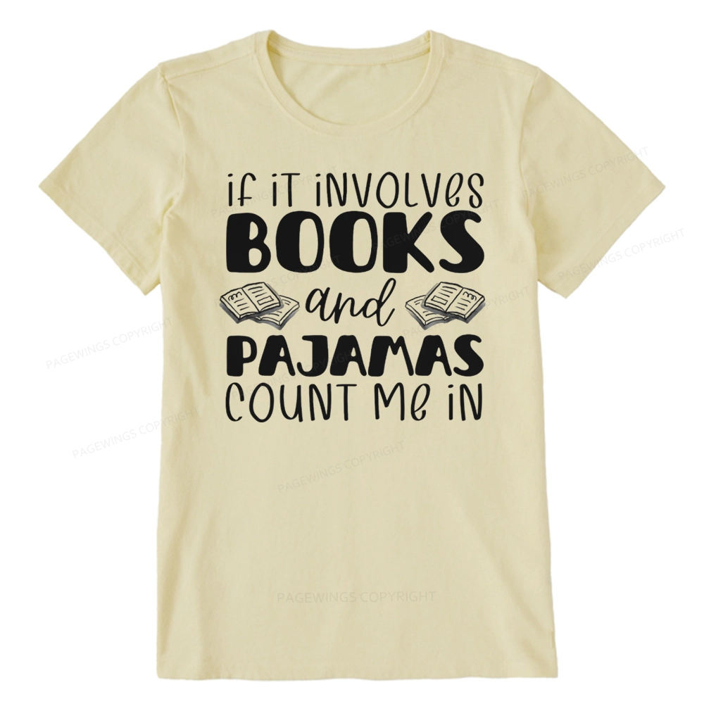 Pagewings Books And Pajamas Unisex Classic T-shirt