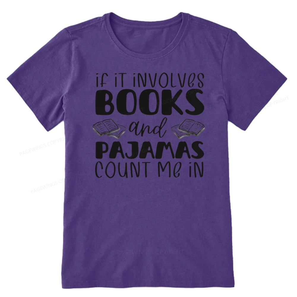 Pagewings Books And Pajamas Unisex Classic T-shirt