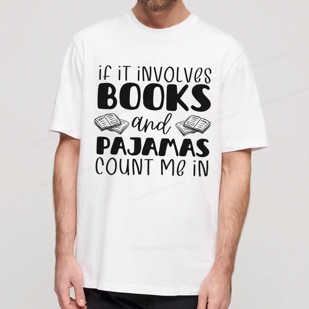 Pagewings Books And Pajamas Unisex Classic T-shirt