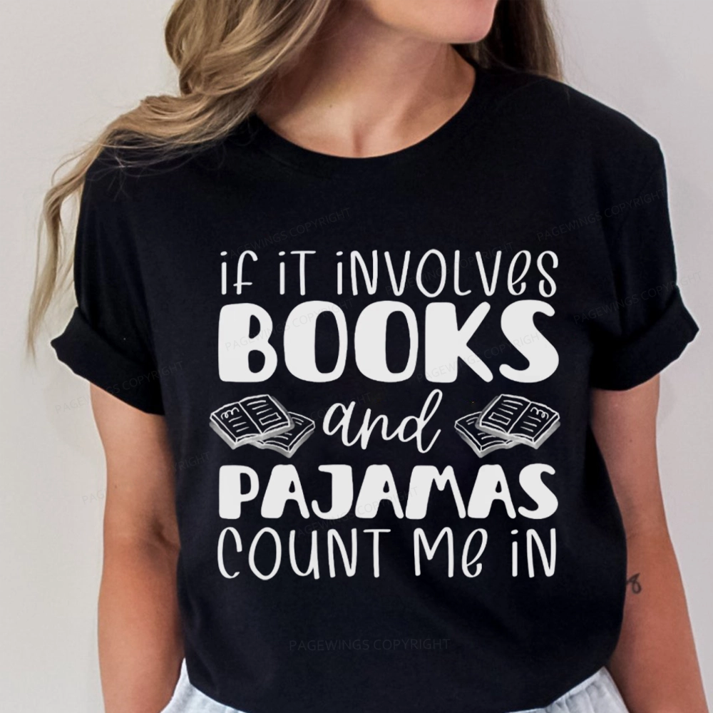 Pagewings Books And Pajamas Unisex Classic T-shirt