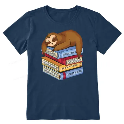 Pagewings Sloth And Book Unisex Classic T-shirt