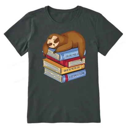 Pagewings Sloth And Book Unisex Classic T-shirt