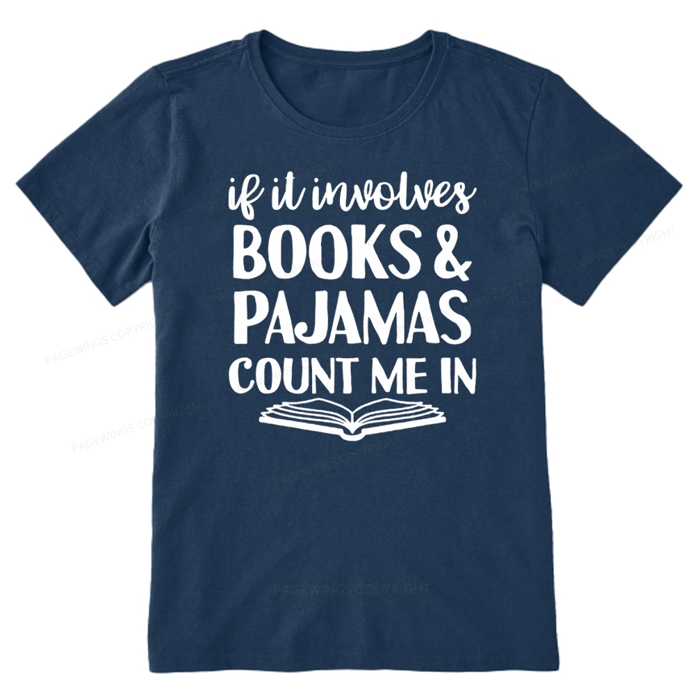 Pagewings Books And Pajamas Unisex Classic T-shirt