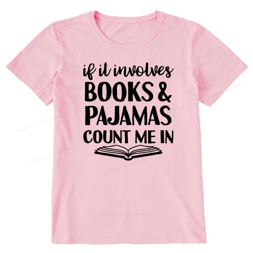 Pagewings Books And Pajamas Unisex Classic T-shirt