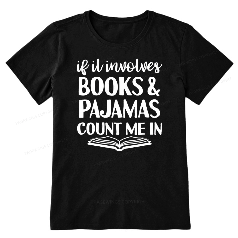 Pagewings Books And Pajamas Unisex Classic T-shirt
