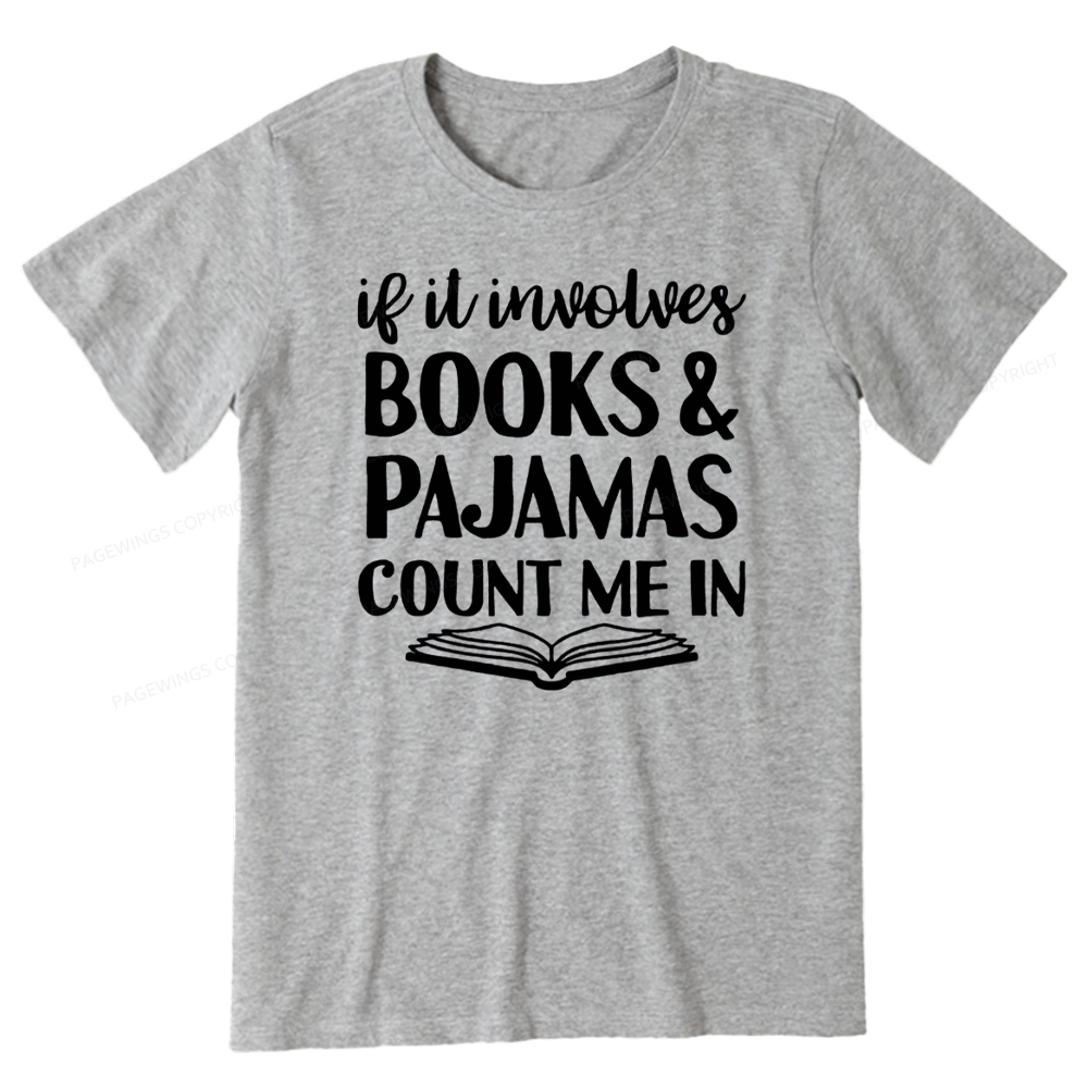 Pagewings Books And Pajamas Unisex Classic T-shirt