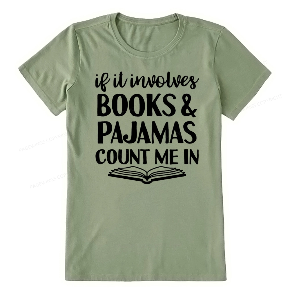 Pagewings Books And Pajamas Unisex Classic T-shirt