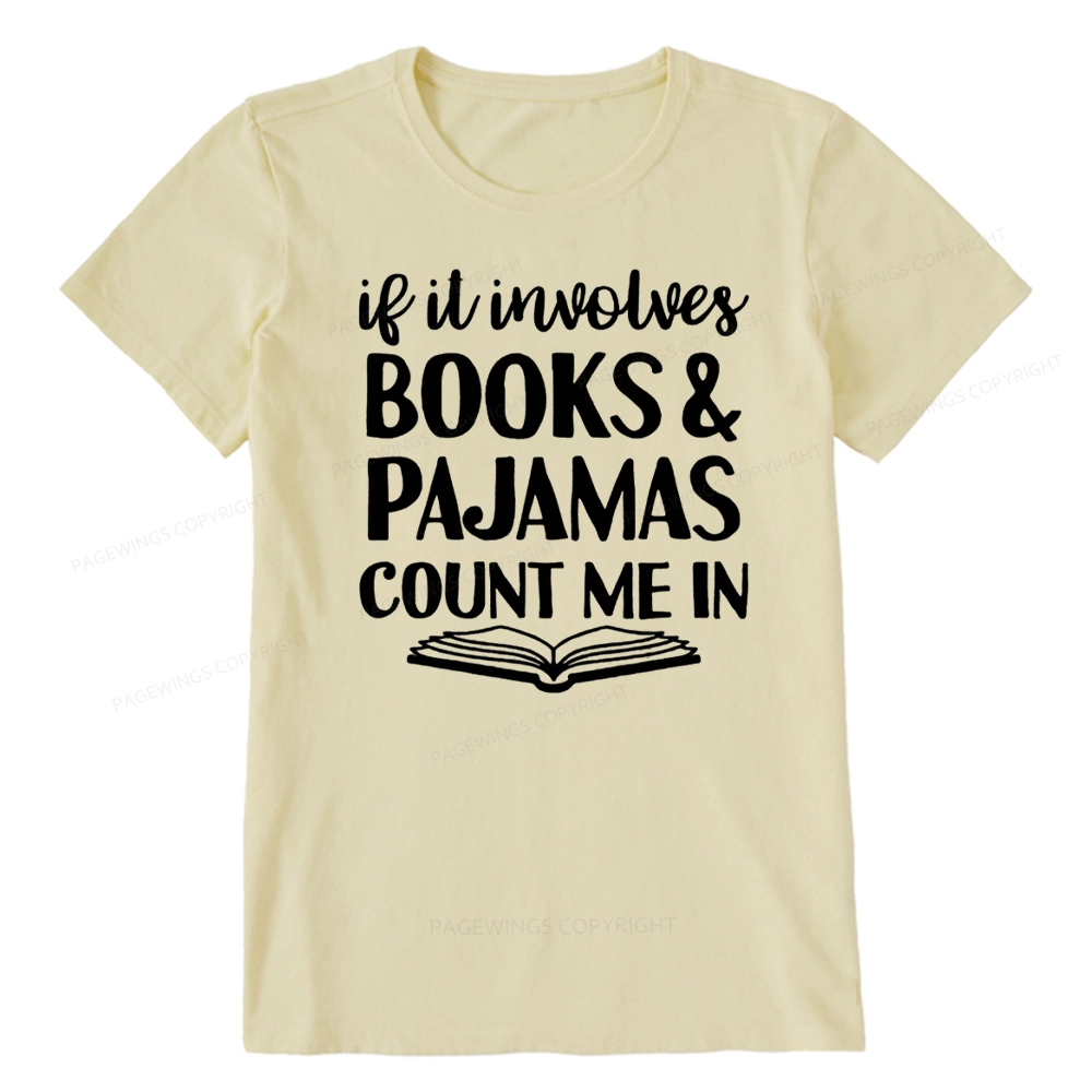Pagewings Books And Pajamas Unisex Classic T-shirt