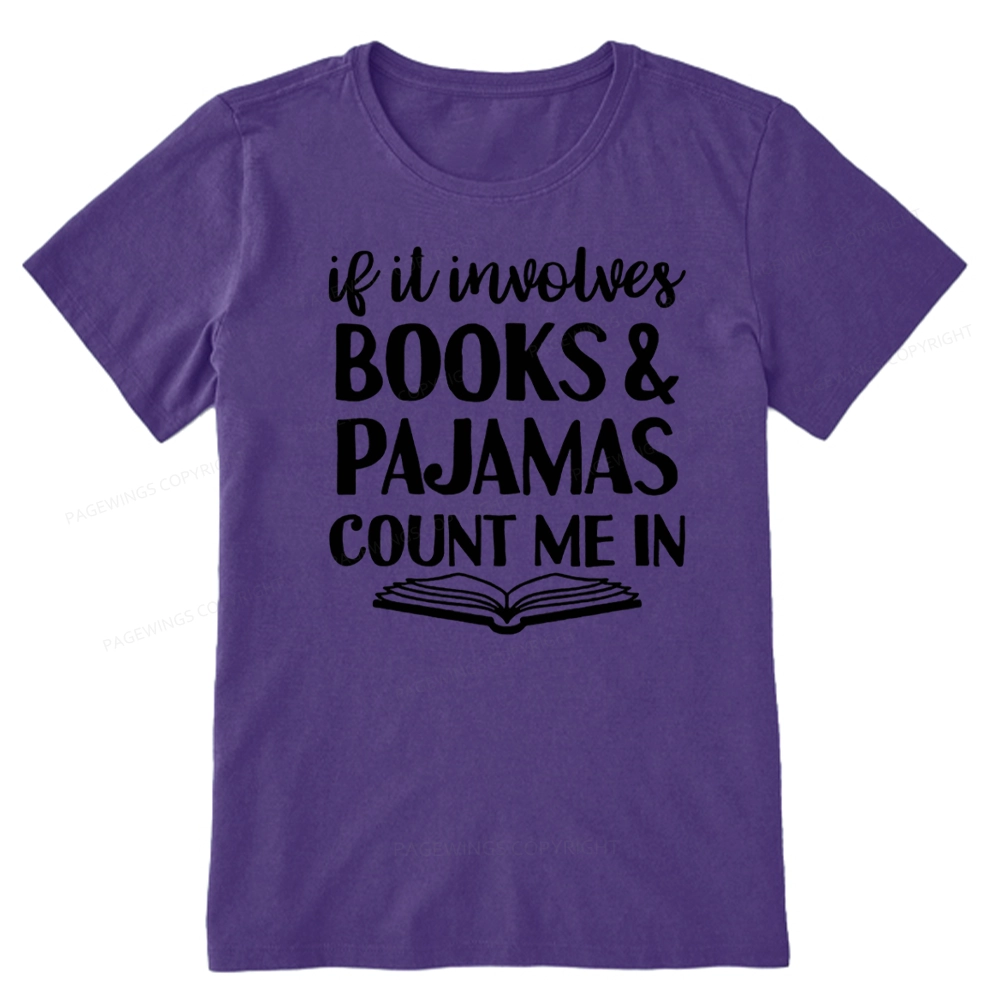 Pagewings Books And Pajamas Unisex Classic T-shirt