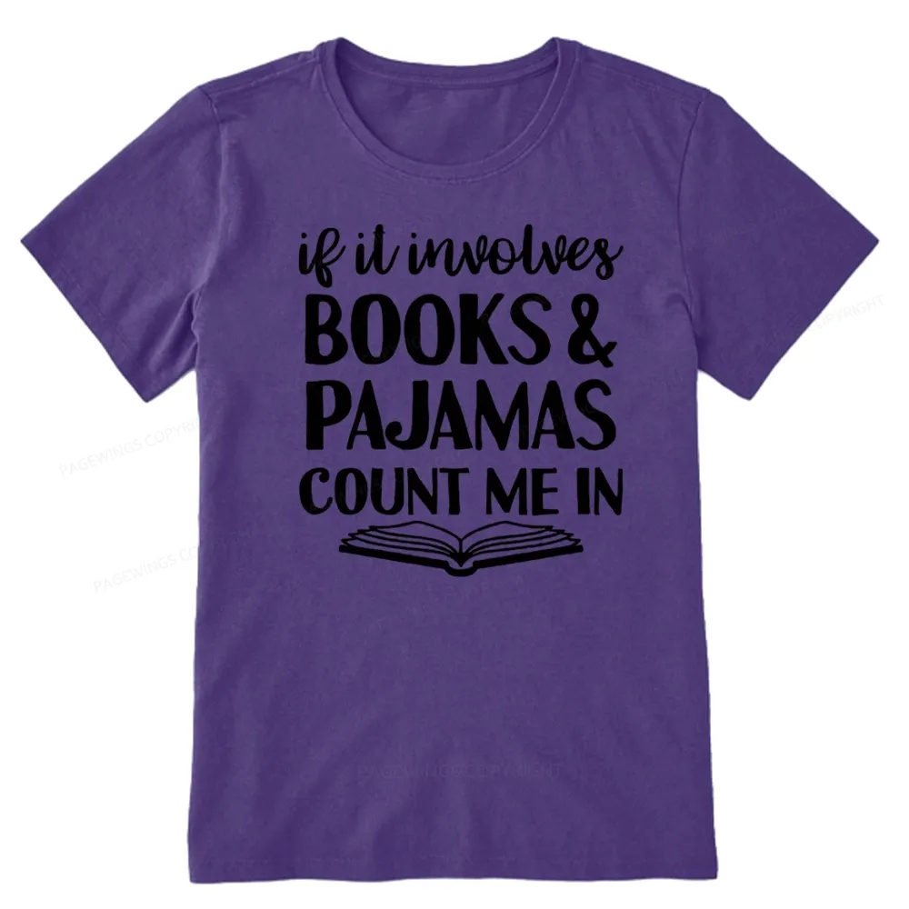 Pagewings Books And Pajamas Unisex Classic T-shirt
