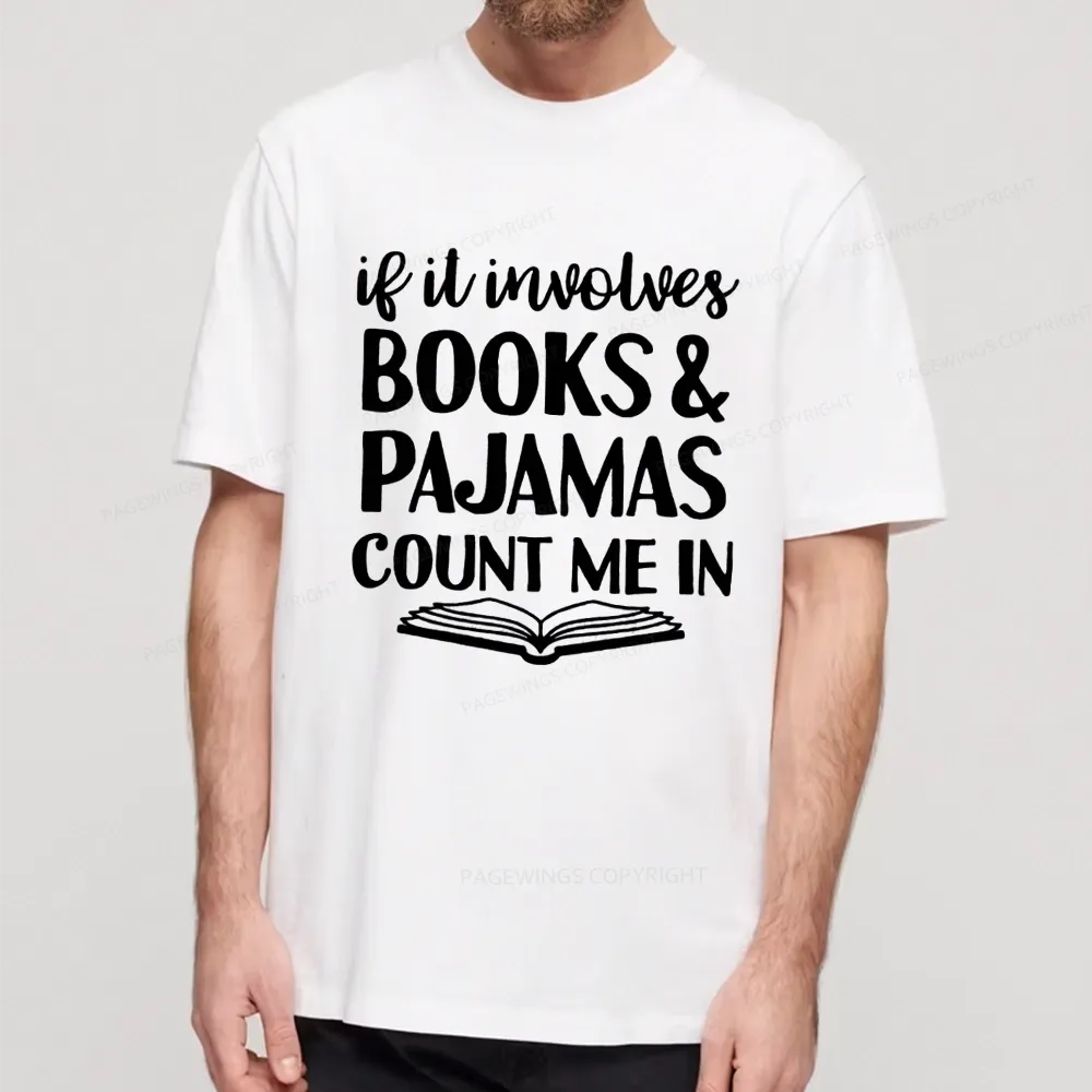 Pagewings Books And Pajamas Unisex Classic T-shirt