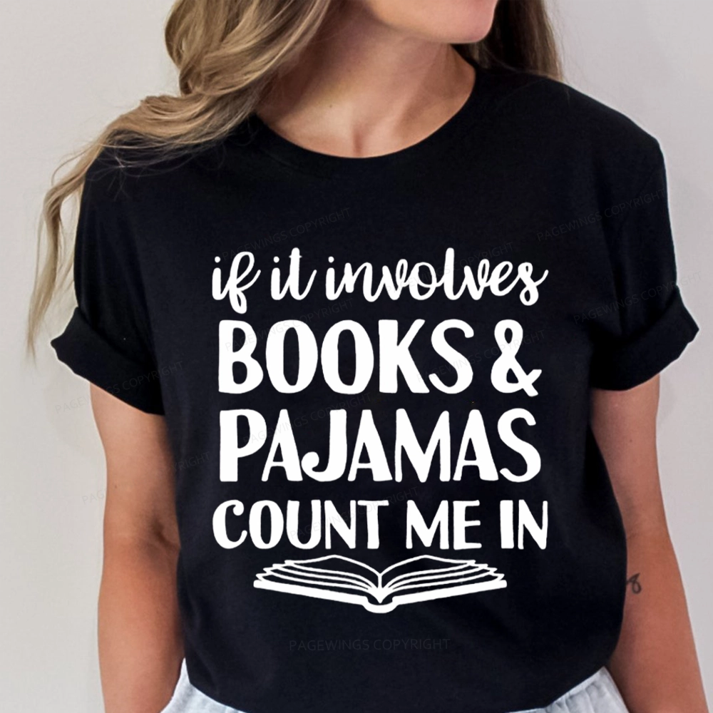 Pagewings Books And Pajamas Unisex Classic T-shirt