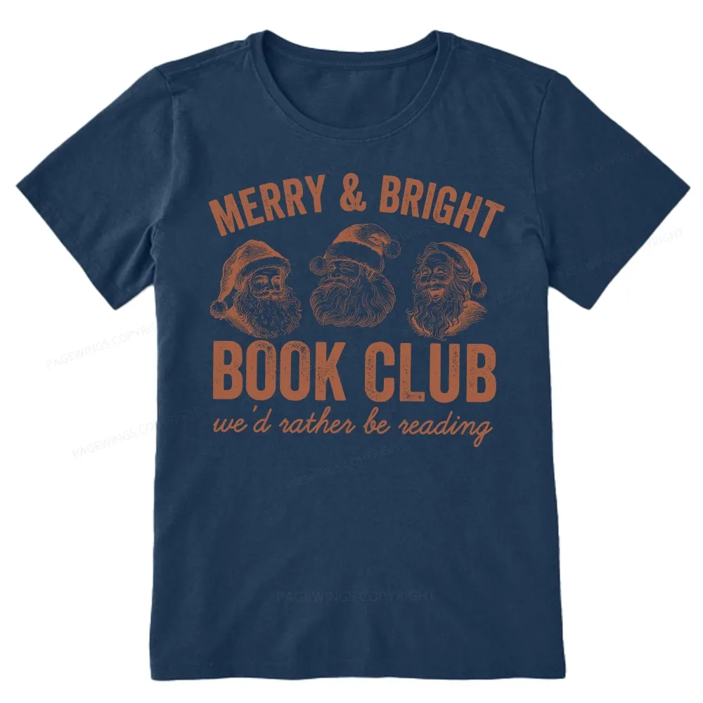 Pagewings Christmas Book Club Unisex Classic T-shirt