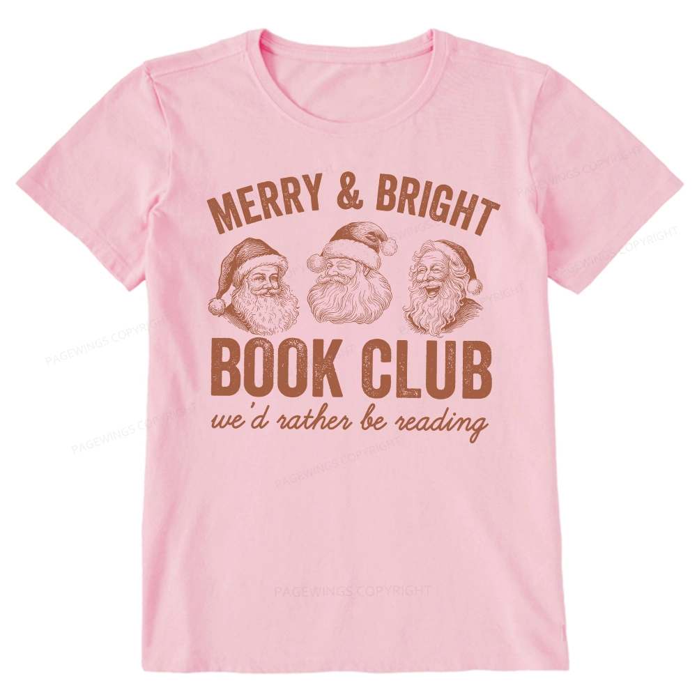 Pagewings Christmas Book Club Unisex Classic T-shirt