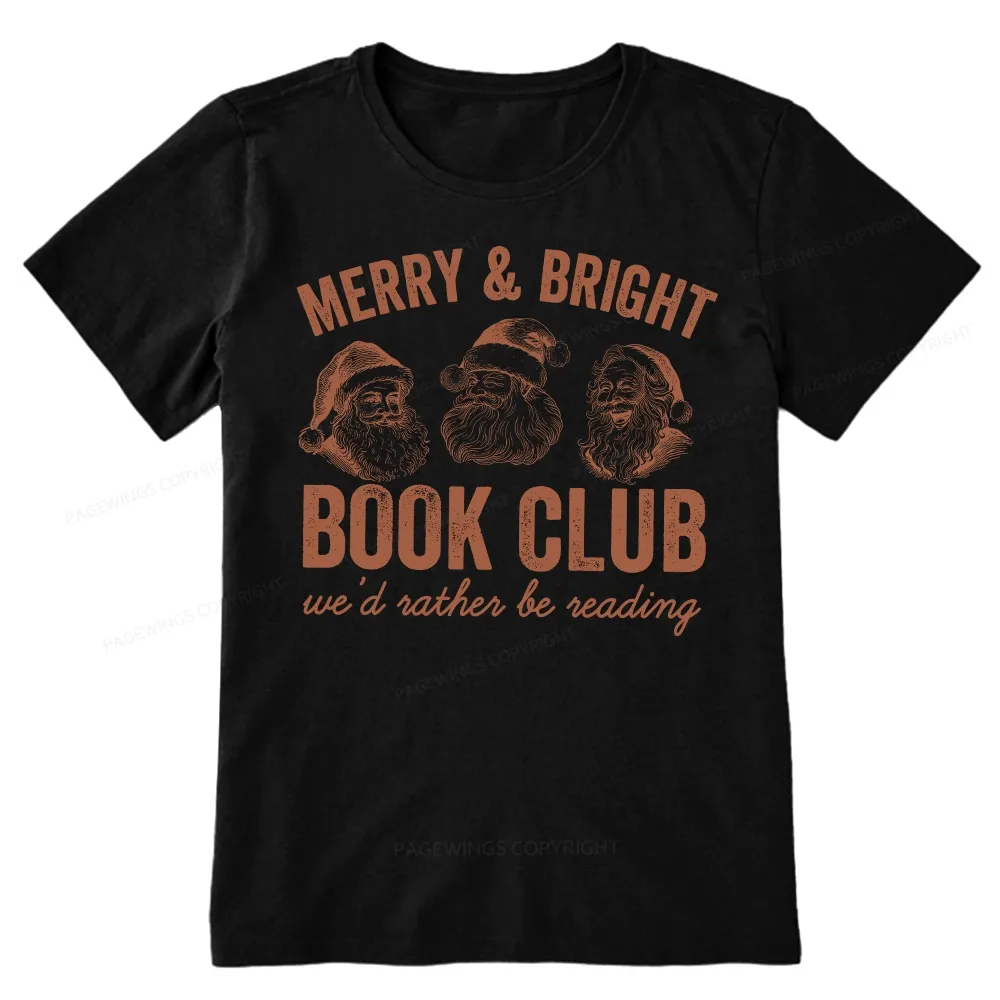 Pagewings Christmas Book Club Unisex Classic T-shirt