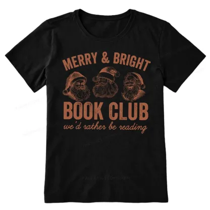 Pagewings Christmas Book Club Unisex Classic T-shirt