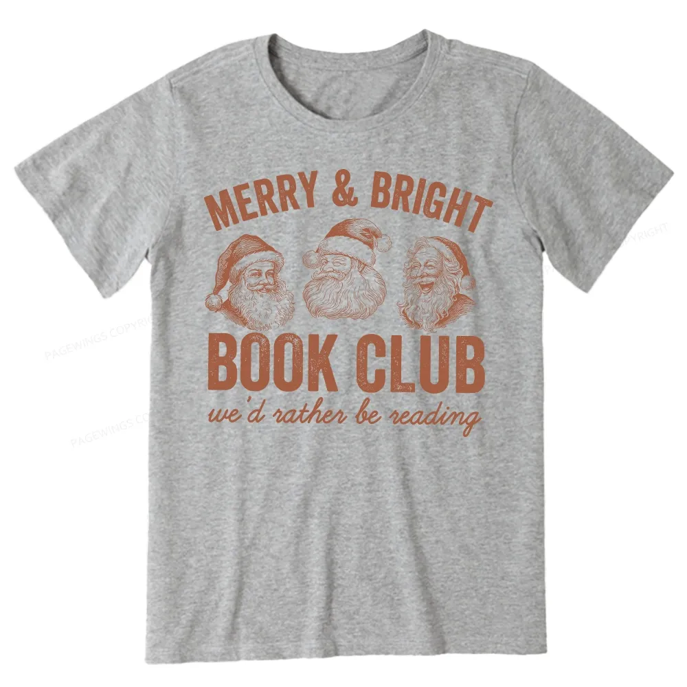Pagewings Christmas Book Club Unisex Classic T-shirt