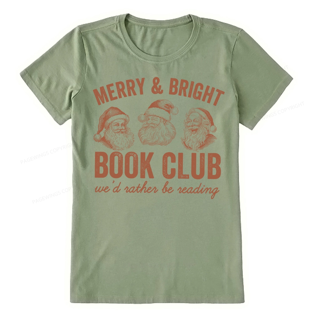 Pagewings Christmas Book Club Unisex Classic T-shirt