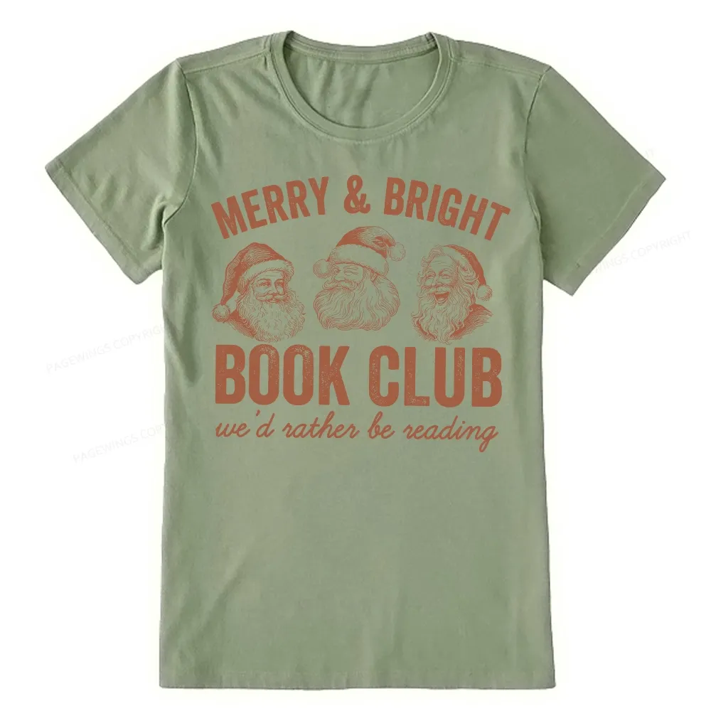 Pagewings Christmas Book Club Unisex Classic T-shirt