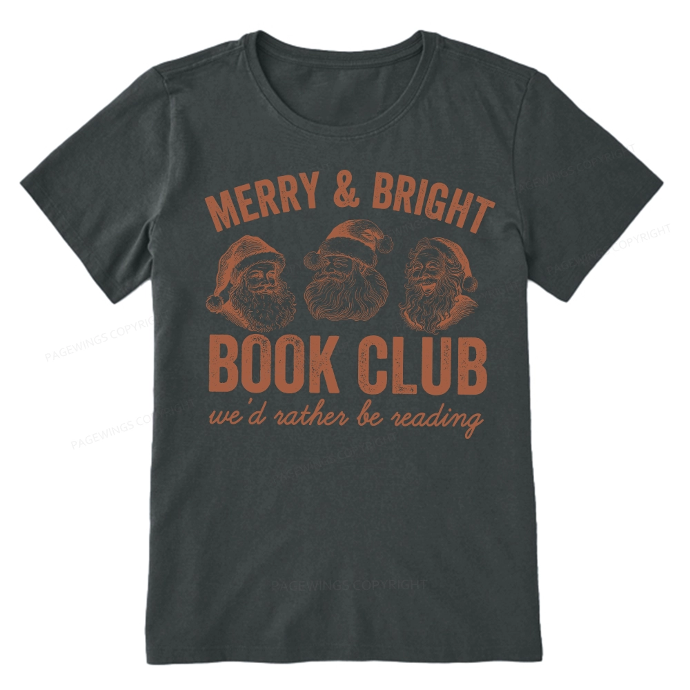 Pagewings Christmas Book Club Unisex Classic T-shirt