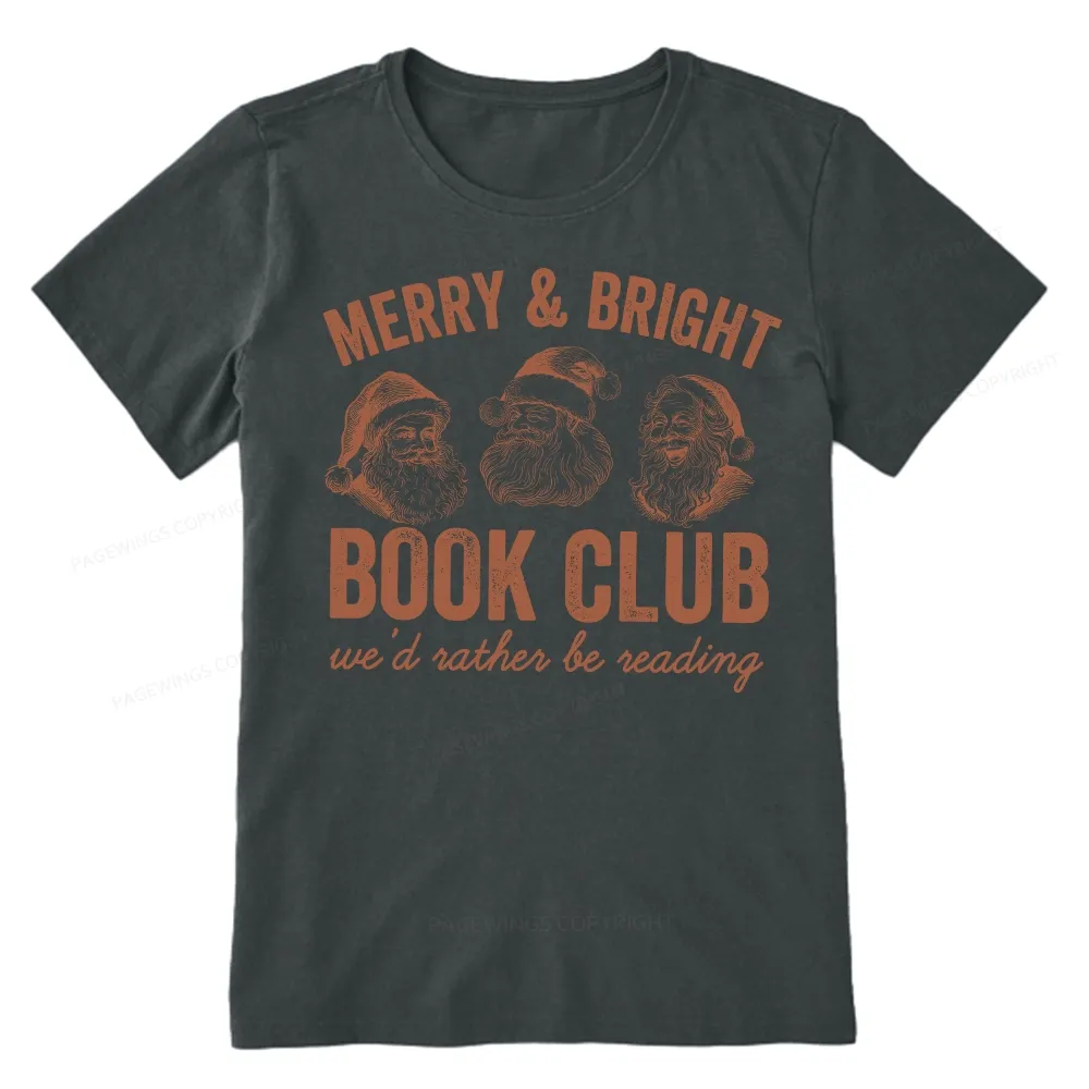 Pagewings Christmas Book Club Unisex Classic T-shirt