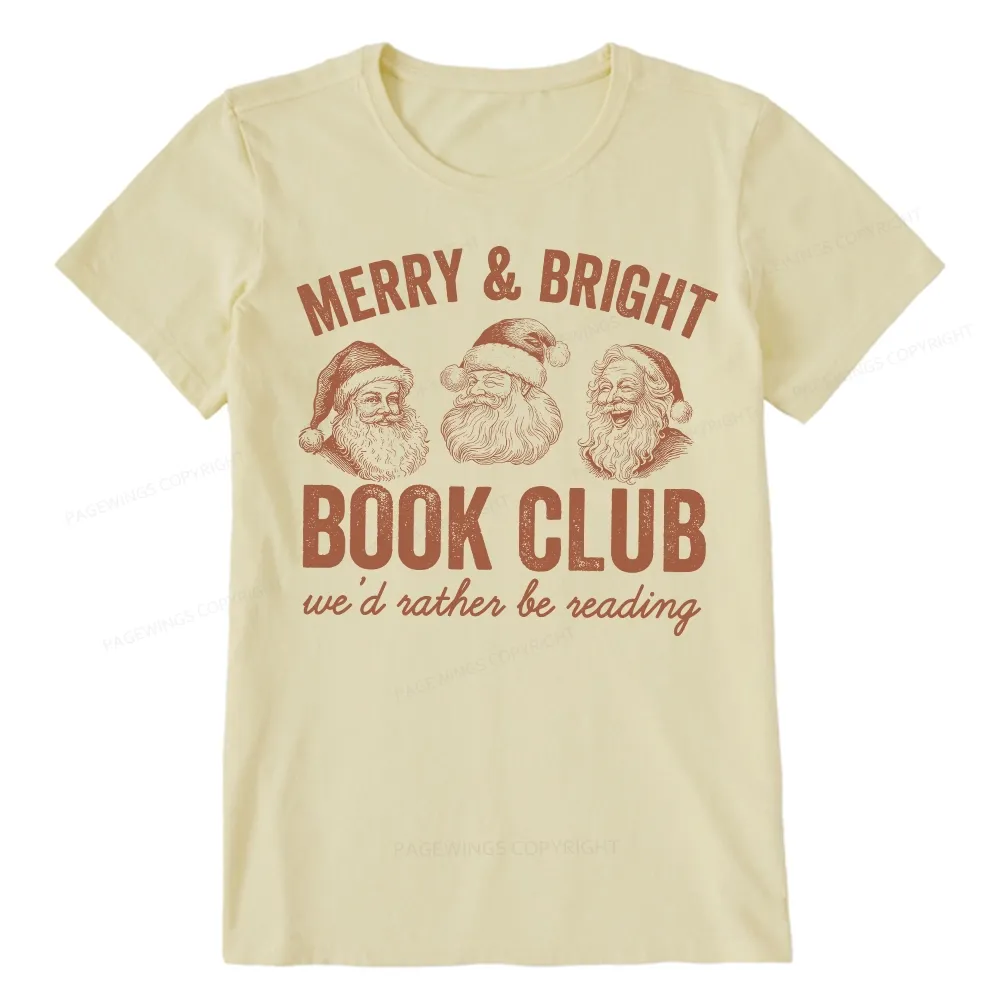 Pagewings Christmas Book Club Unisex Classic T-shirt