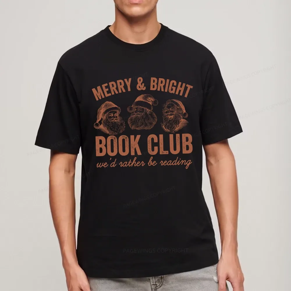 Pagewings Christmas Book Club Unisex Classic T-shirt