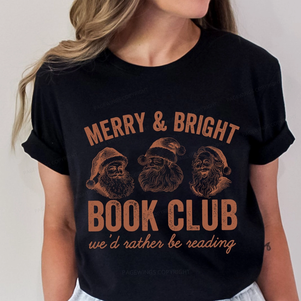 Pagewings Christmas Book Club Unisex Classic T-shirt