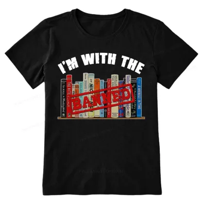 Pagewings I'm With The Banned Funny Book Unisex Classic T-shirt