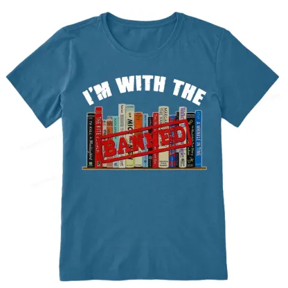 Pagewings I'm With The Banned Funny Book Unisex Classic T-shirt