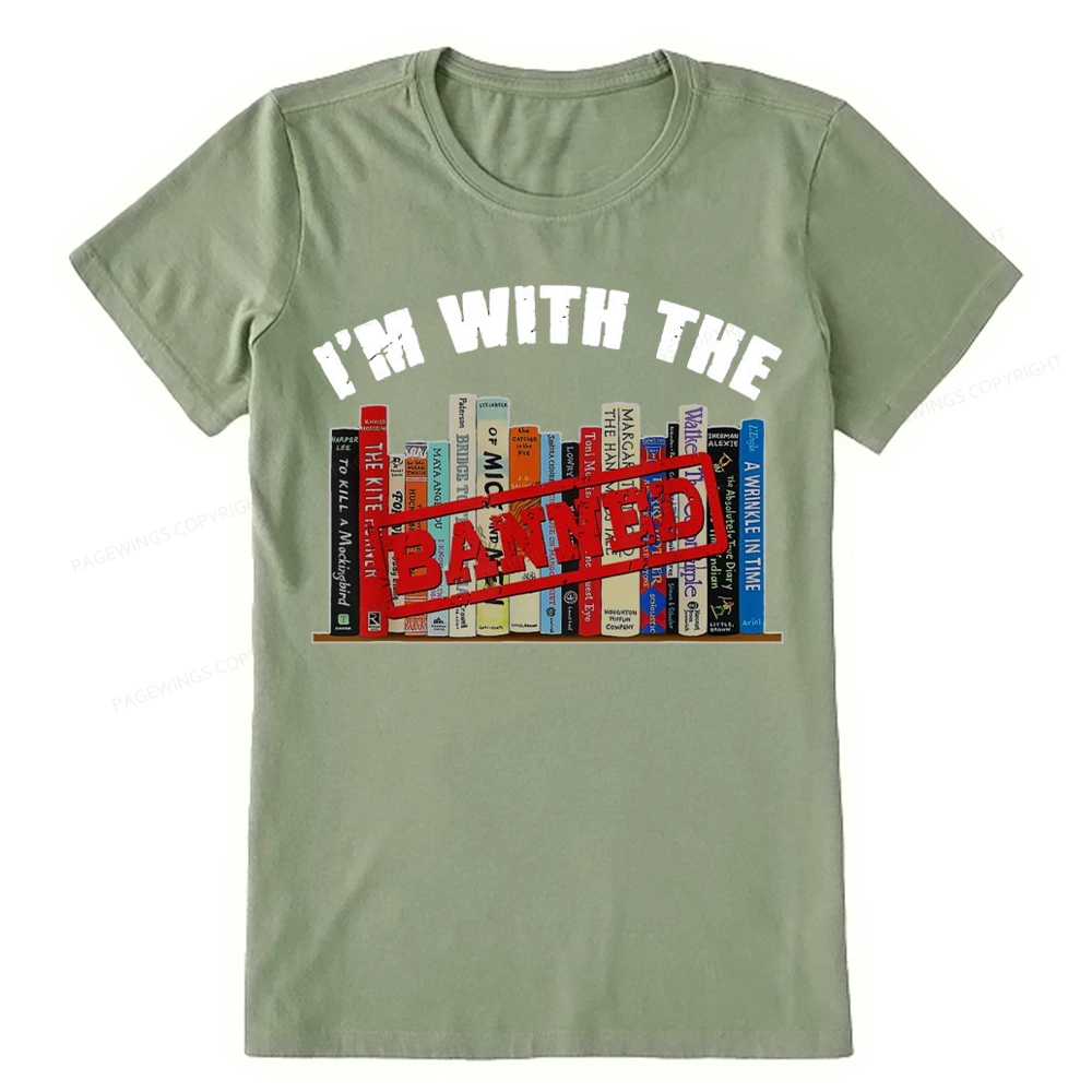 Pagewings I'm With The Banned Funny Book Unisex Classic T-shirt