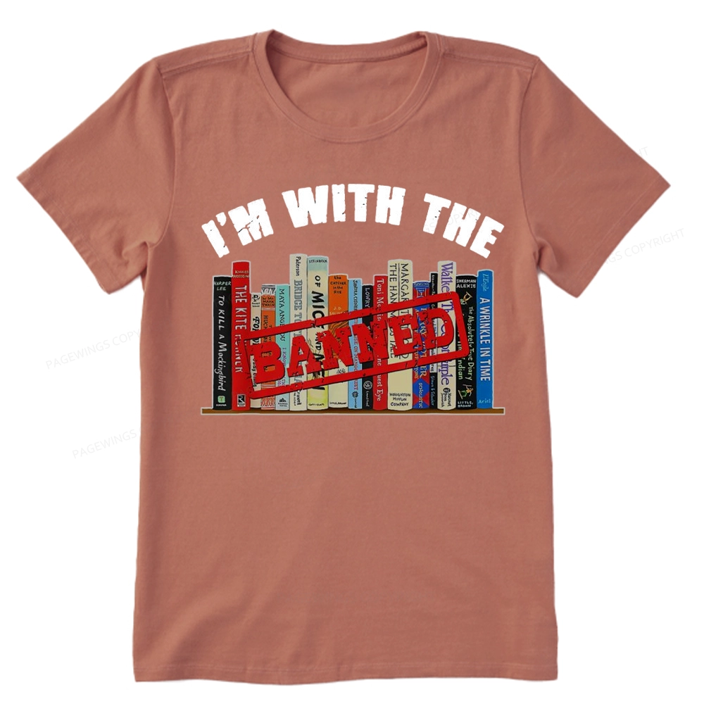Pagewings I'm With The Banned Funny Book Unisex Classic T-shirt