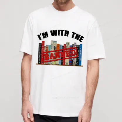 Pagewings I'm With The Banned Funny Book Unisex Classic T-shirt