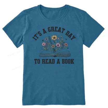 Pagewings It's Great Day to Read a Book Unisex Classic T-shirt