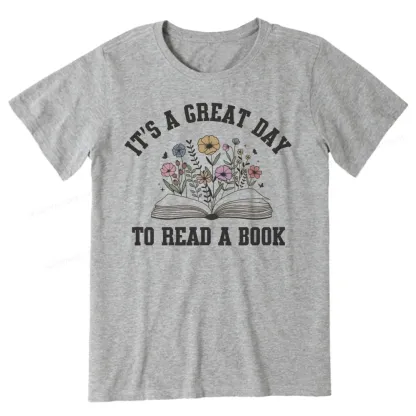 Pagewings It's Great Day to Read a Book Unisex Classic T-shirt