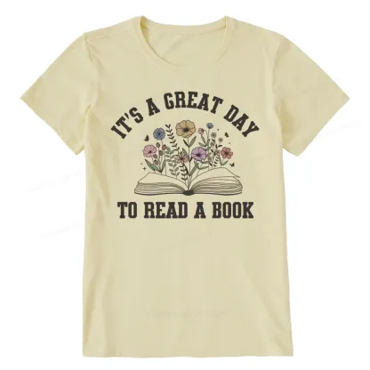 Pagewings It's Great Day to Read a Book Unisex Classic T-shirt