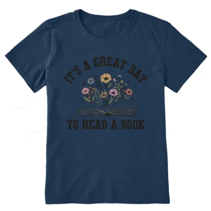 Pagewings It's Great Day to Read a Book Unisex Classic T-shirt