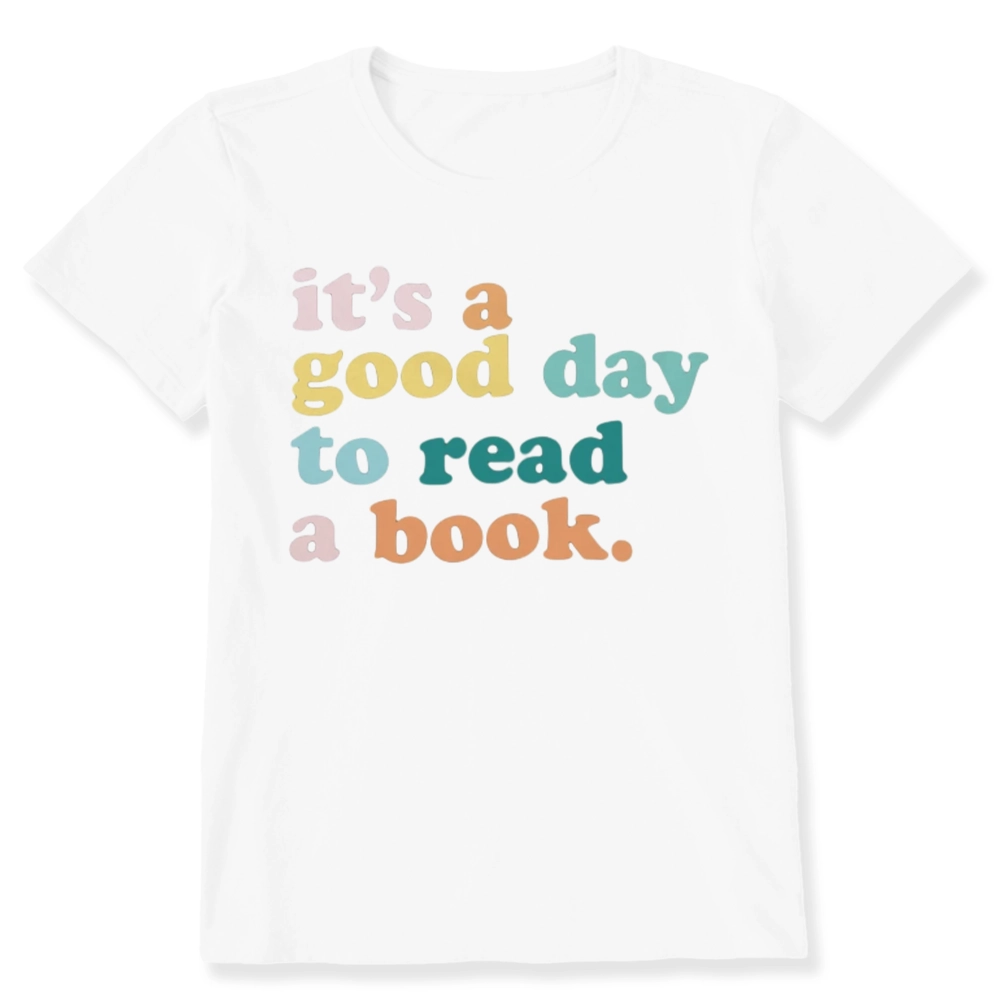 Pagewings It’s a Good Day to Read a Book Unisex Classic T-shirt