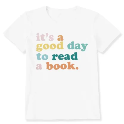 Pagewings It’s a Good Day to Read a Book Unisex Classic T-shirt