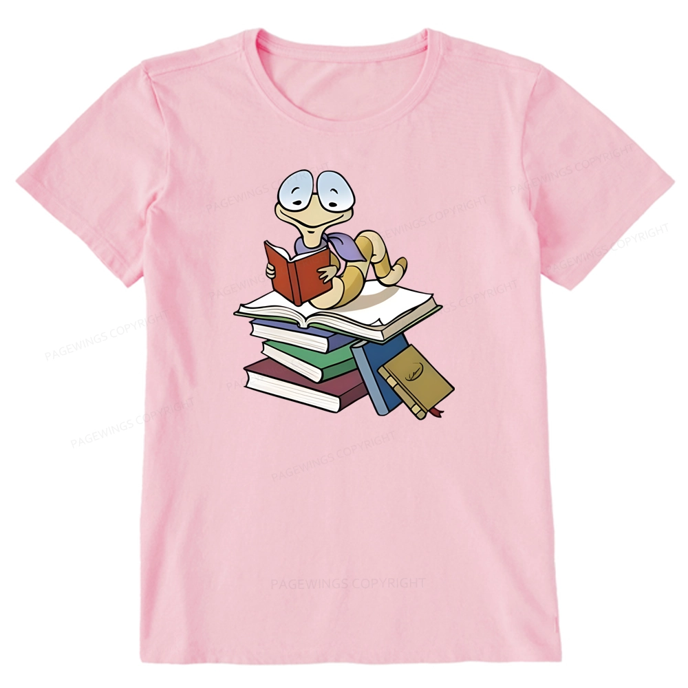 Pagewings Reading Snail and Book Unisex Classic T-shirt