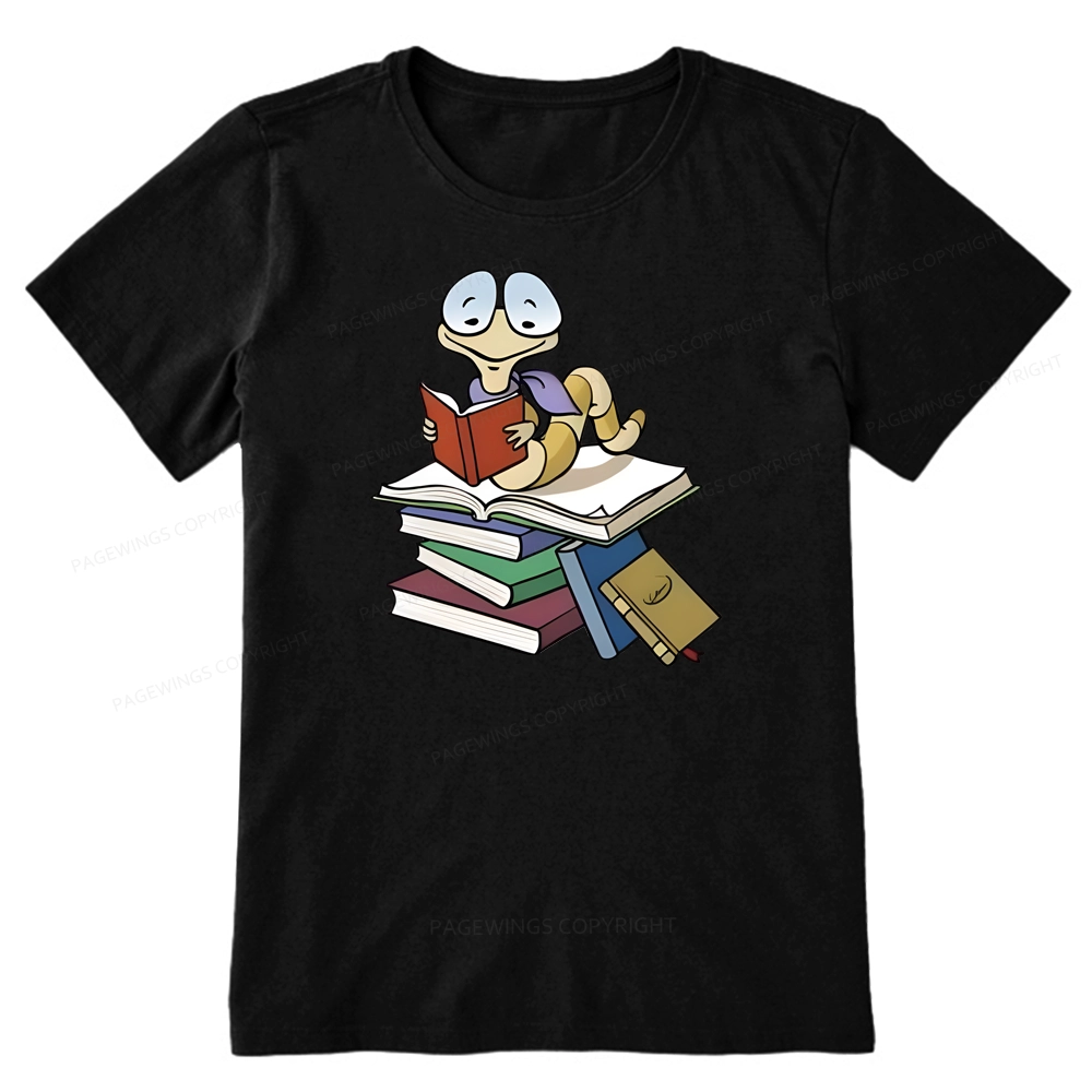 Pagewings Reading Snail and Book Unisex Classic T-shirt