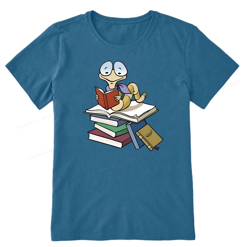 Pagewings Reading Snail and Book Unisex Classic T-shirt