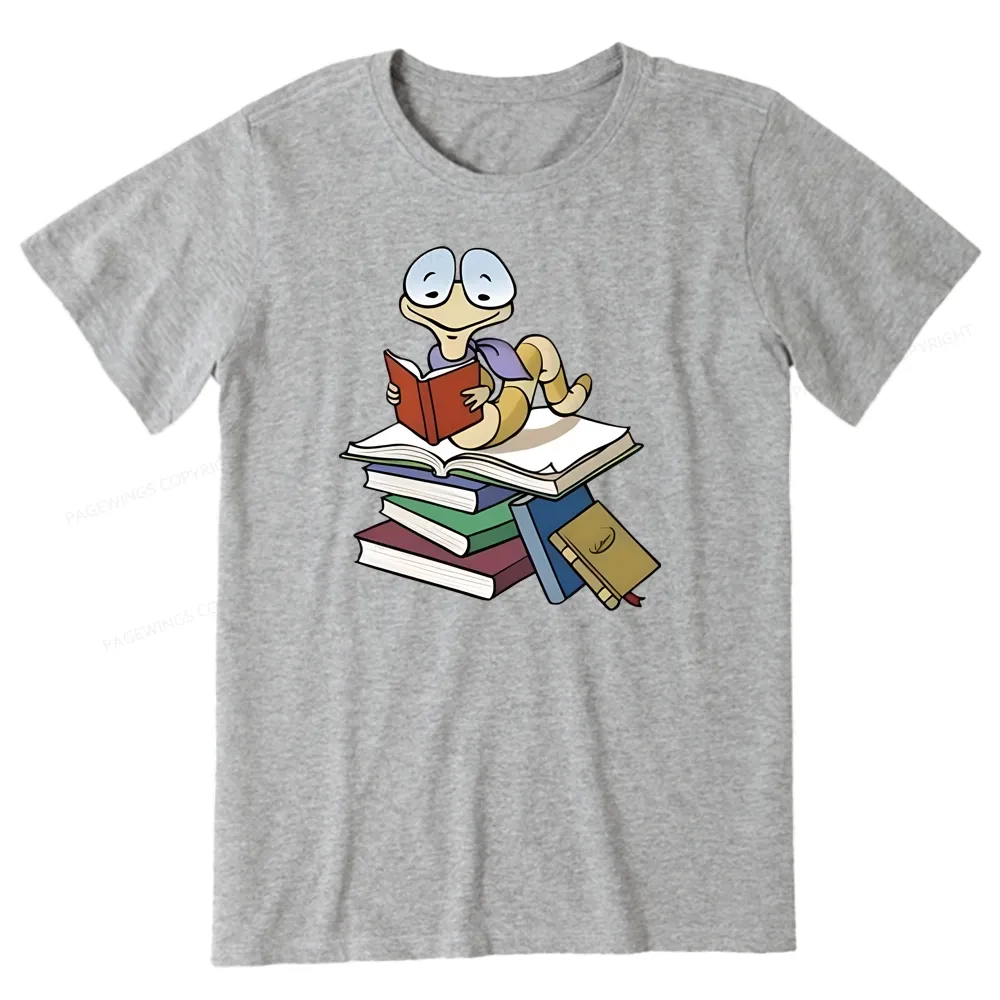 Pagewings Reading Snail and Book Unisex Classic T-shirt