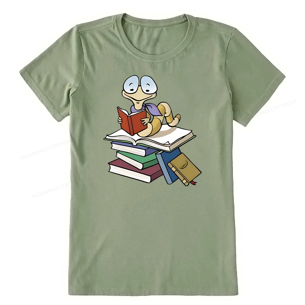 Pagewings Reading Snail and Book Unisex Classic T-shirt