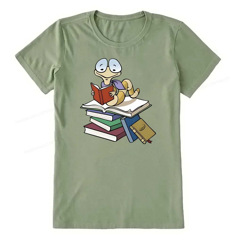Pagewings Reading Snail and Book Unisex Classic T-shirt