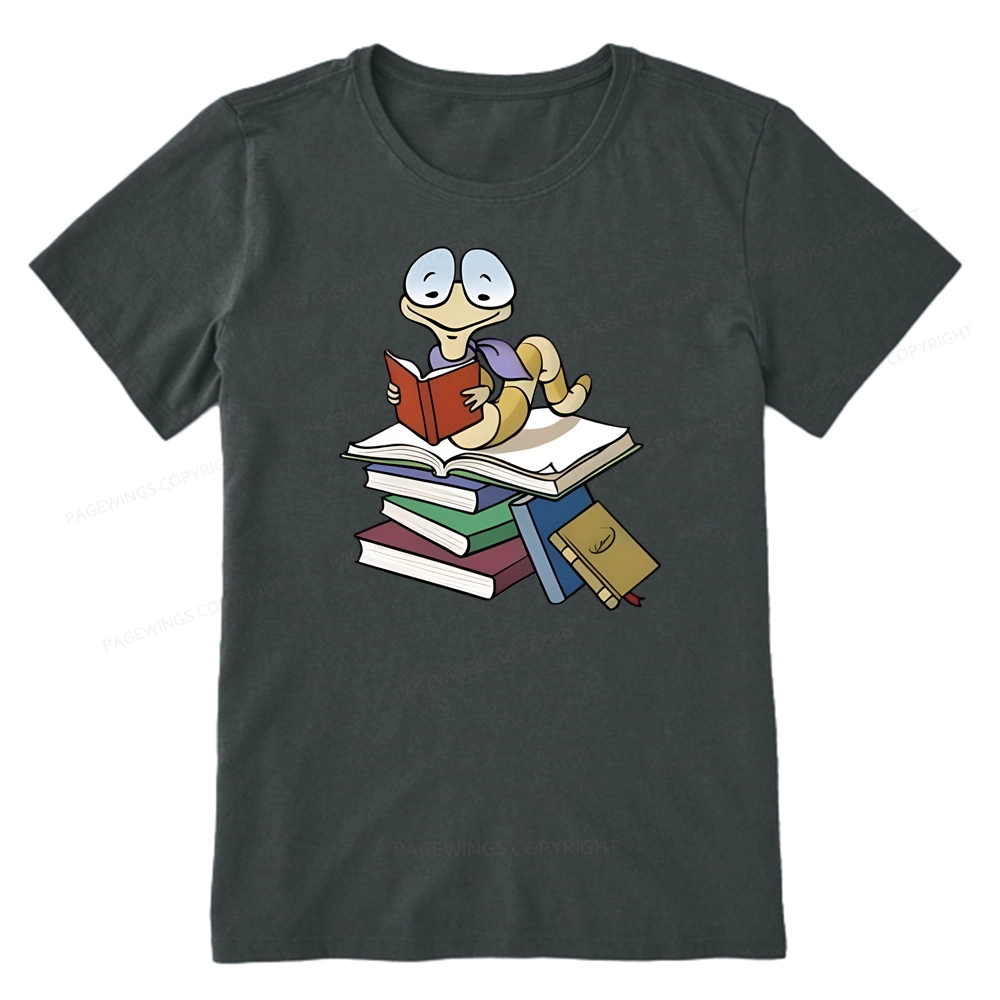 Pagewings Reading Snail and Book Unisex Classic T-shirt